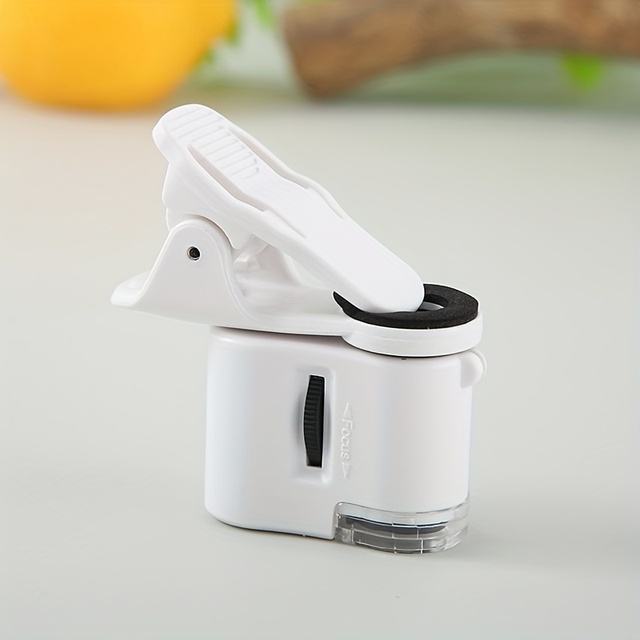 New Mobile Phone Photo Magnifier 60x Mini Portable Universal Phone Clip HD Microscope Mobile Accessories