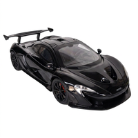 Modèle de voiture miniature en alliage de zinc McLaren P1 à l'échelle 1/24 avec fonction de recul, lumières et sons, pour les enfants de 8 à 13 ans
