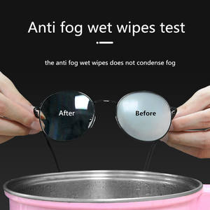 Lenços Descartáveis para Óculos Limpeza de Lentes Antiembaçante Lenços para Carro Antiembaçante para Lentes - Product Image 5