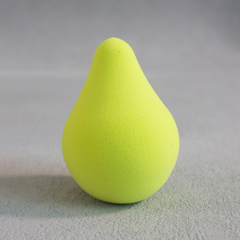 Esponja de belleza de aguacate