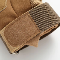 Gants de gymnastique de sports de plein air noirs à demi-doigts Gants tactiques de cyclisme d'entraînement avec fonction antidérapante et d'écran tactile
