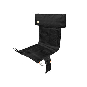 Usb Heated Seat <b>Cushion</b> Portable Camping Chair <b>Cover</b> Adjustable Temperature Warm Outdoor <b>Cushion</b> Black Polyester Foldable - Product Image 5