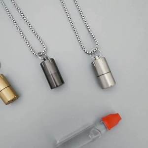 Elegante collana con pendente in acciaio inossidabile per accendino a cherosene <span class=keywords><strong>Hip</strong></span> <span class=keywords><strong>Hop</strong></span> - Product Image 2