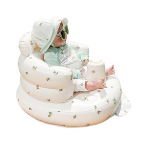 Multi-functional Baby Sofa PVC Inflatable Sofa Bathroom Kids Inflatable Seat Learning Eating Dinner <strong>Chair</strong> Bathing Stool - Product Image 1
