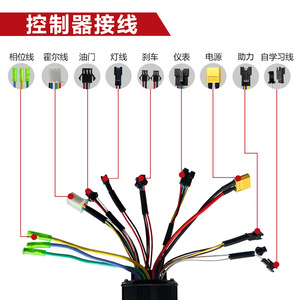 27.5/29inch Brushless Gear Hub <b>Motor</b> Electric Bicycle Conversion Kit Twist Throttle LCD Display Lithium Battery Plastic 5000W - Product Image 5