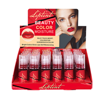 Etiqueta privada Labios Lápiz labial No se desvanece antiadherente Hidratante gloos labiales al por mayor impermeable bálsamo para manchas de labios Liptint