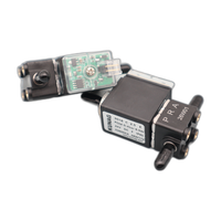 Vanne solénoïde micro trois voies 24V DC IP65 en POM pour le contrôle du circuit de fluide des équipements d'impression jet d'encre