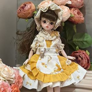 ชุดตุ๊กตาเจ้าหญิง BJD ขนาด 6 นิ้ว 30 ซม. ชุดแต่งตัวของเล่นสำหรับเด็กผู้หญิงอายุ 7-14 ปี พร้อมกล่องสีสันสวยงามแบบยอดนิยมบนอินเทอร์เน็ต - Product Image 4