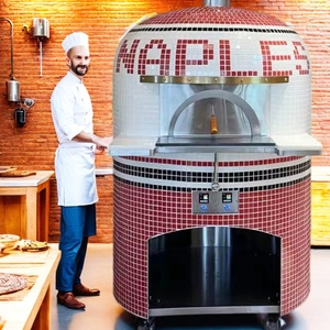 <span class=keywords><strong>Forno</strong></span> <span class=keywords><strong>Pizza</strong></span> <span class=keywords><strong>a</strong></span> Gas Rotante in Cemento Refrattario <span class=keywords><strong>per</strong></span> <span class=keywords><strong>Legna</strong></span> da 1 Metro - Napoli - Kit Gas Cottura Rapida <span class=keywords><strong>per</strong></span> Giardino - Product Image 5