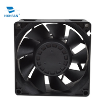 EC Axiallüfter 80x80x38mm Kugellager 70.000 Stunden Lebensdauer 110-220V Kunststoffblätter OEM ODM Luftkühlventilator
