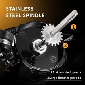 بكرات صيد دوارة كياكاسي NX1000-7000، عمود معدني للرمي الطويل للمياه المالحة ولصيد الكارب في أعماق البحار - Product Image 3