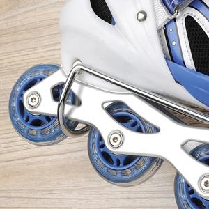 Support mural pour patins à roulettes, crochet de rangement et de présentation, support simple en fil métallique flexible pour étagères et vêtements suspendus en magasin - Product Image 4