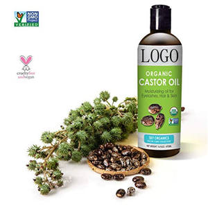 <span class=keywords><strong>Olio</strong></span> di ricino puro al 100% spremuto a freddo biologico con <span class=keywords><strong>olio</strong></span> di ricino privo di esano che guarisce per la pelle secca, ciglia per la cura dei capelli per la crescita dei capelli - Product Image 3