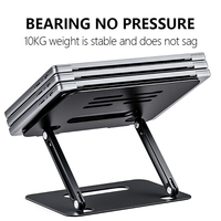 Support de bureau portable et pliable en alliage d'aluminium Boneruy, rotatif à 360 degrés, pour ordinateur portable et tablette, prix usine