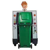 Mini balayeuse électrique autoportée Hippo MH230B, largeur de nettoyage 2300 mm, 20000 m²/h pour le nettoyage des rues municipales