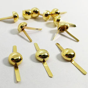 DWDP-IS01 6mm-15mm in pelle di protezione per rivetti artigianali fai da te accessori per borse in metallo piedini con perno decorativo a forma di fungo - Product Image 3