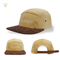 Casquette de Baseball personnalisée en velours côtelé, broderie 3D de haute qualité