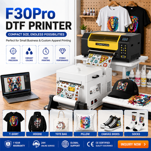 เครื่องพิมพ์ DTF ระดับมืออาชีพ A3 รุ่น XP600 ชุดเริ่มต้นสำหรับพิมพ์ลงฟิล์มโดยตรงบนเสื้อยืด เหมาะสำหรับธุรกิจงานพิมพ์แบบกำหนดเอง - Product Image 4