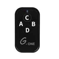 Nouveautés YET2210(G-ONE) Télécommande sans fil pour porte de garage, apprentissage/rotation/clonage de code, 433,92 MHz/315 MHz
