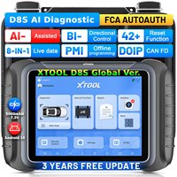 Nuevo XTOOL D8S Versión Global, Máquina de Diagnóstico Automotriz, Herramienta de Programación OBD2, Escáner de Diagnóstico OBD-II, Programador de Llaves, 42+ Funciones de Reinicio