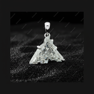 Colgantes y Dijes de Joyería Fina de Plata de Ley 925 Chapados en Oro con Caballo, Certificados por GIA IGI, Diamantes Cultivados en Laboratorio de 1ct DEF VVS VS, Regalos - Product Image 1