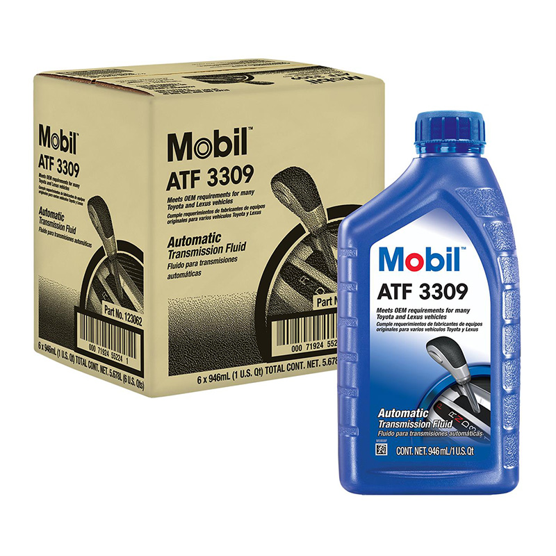 Mobil 3309 Automatic Transmission Fluid ATF 1 Quart 0.946 Liter US Origin 2 lb Auto Parts Image 1