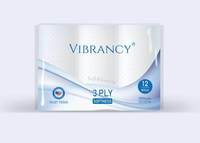 Vente en gros de rouleaux de papier toilette en bambou imprimé jetable 1/2/3 plis en bois bonne option pour les commandes en gros