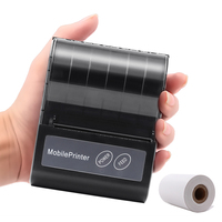 Printer Kecil 80mm Printer Thermal Bluetooth untuk Struk YK-80HB6 Sistem POS Kompatibel dengan Android dan IOS