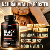 capsules de racine de maca noire haute absorption supplément à base de plantes énergie endurance vitalité endurance musculaire