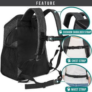 Free sample Pet <b>Carrier</b> Bag for Small Medium <b>Cats</b> Dogs Puppies up to 26 Lbs,Steel Frame Dog <b>Carrier</b>,pricacy-Oriented <b>cat</b> <b>Carrier</b> - Product Image 6