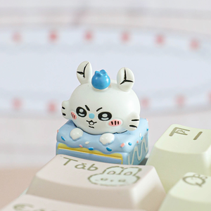 Teclas de Resina Hechas a Mano Personalizadas ESC, Chiikawa Cake, Tecla Artesanal Impresa en 3D, Diseño OEM Hecho a Mano para Teclado Mecánico Mx - Product Image 3