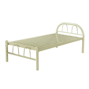 <span class=keywords><strong>Lit</strong></span> simple en <span class=keywords><strong>fer</strong></span> <span class=keywords><strong>forgé</strong></span> sans formaldéhyde, design moderne et épuré, 200x90cm, idéal pour dortoir - Product Image 5