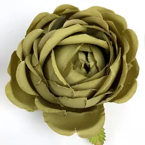 Custom Vintage Simple Minimalist Flower All Kinds Of Colors Artificial Bubble Rose Heads For Home Wedding Decoration