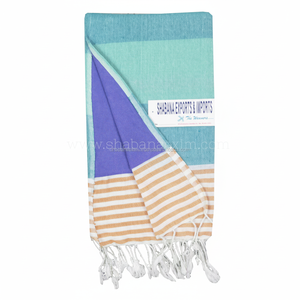Vente en gros Serviette tunisienne tissée en coton et microfibre Fouta Serviettes de plage personnalisées Meilleur bain turc - Product Image 1