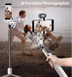 AI điện thoại thông minh ổn định chống rung theo dõi khuôn mặt 360 độ tự chụp vlog trực tiếp điều khiển từ xa máy ảnh kỹ thuật số - Product Image 3