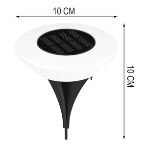 Luz Solar LED para Terraza, 12 LED, IP65, con Batería <span class=keywords><strong>de</strong></span> Iones <span class=keywords><strong>de</strong></span> Litio, Resistente al Agua, Sensor <span class=keywords><strong>de</strong></span> Luz Nocturna Automático, para Caminos - Product Image 3