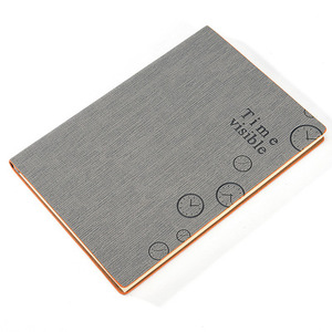 Cuaderno diario planificador de cuero PU Tapa dura papel impermeable ecológico al por mayor con divisores - Product Image 5