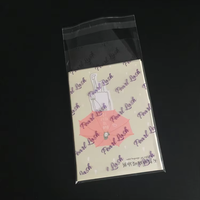 Pochette CD/DVD de haute qualité avec sac en plastique OPP transparent auto-adhésif, sac rétractable BOPP, impression en héliogravure, traitement de surface