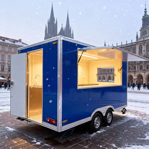 Remorque mobile de rue, food truck, fromage, chocolat, churros, en-cas sucrés, bonbons, remorque alimentaire italienne à vendre - Product Image 2