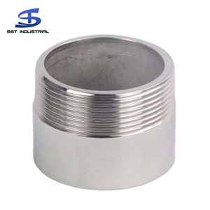 Customize various inner diameters bsp stainless steel comprasion male fitting <b>tool</b> 1/4 1/8 3/8 1/2 pipe fittings stainless steel - Product Image 3