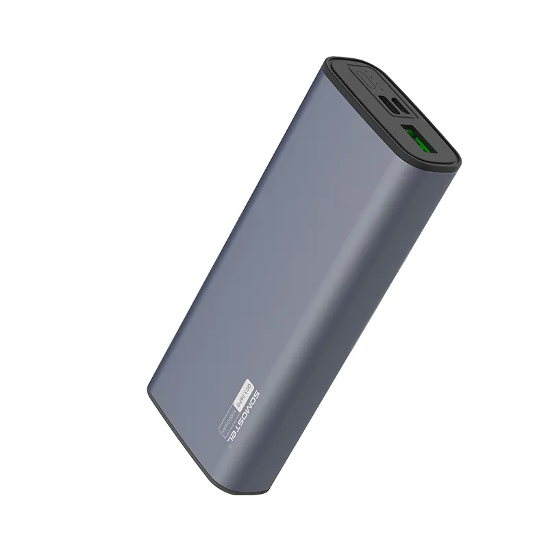 [Somostel Powerbank]SMS-DY04 Manufacturer Direct Wholesale Metal Casing 10000mah Power Bank with PD QC3.0 Quick Charge