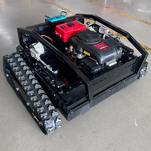 מכירה חם 196cc חשמלי שלט רחוק דשא דשא מכסחת תעשייתי כיתה אפס סיבוב גן רובוט גומי מסלול מחיר תחרותי - Product Image 2