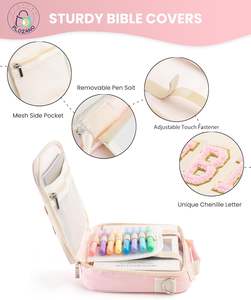 Muestra Gratuita de Fábrica, Bolso Bandolera Grande Tipo Biblia para Mujer con Cremallera y Compartimentos - Product Image 6