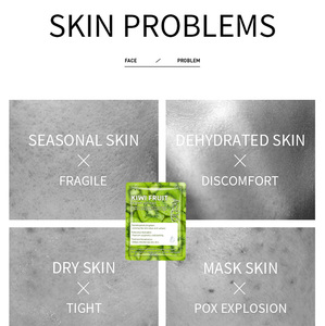 La máscara facial de etiqueta privada mejora la rugosidad y el agua de bloqueo de Peeling e hidrata - Product Image 6