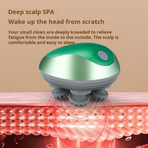 Masajeador Eléctrico de Cabeza y Cuero Cabelludo con Logotipo Personalizado, Impermeable, Portátil, con Vibración - Product Image 2