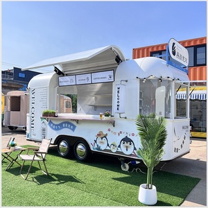 Carrito de Comida Móvil para Fiestas, Fabricación de Remolques Móviles para Venta de Hot-dogs, Hamburguesas, Bebidas, Pollo, Carne o Desayunos, <span class=keywords><strong>Precio</strong></span> Bajo de Fábrica - Product Image 2