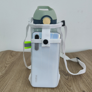 Lightweight Mesh <b>Bag</b> Convenient OEM Adjustable Shoulder Strap Mesh Water Bottle Holder for Easy Carrying - Product Image 5
