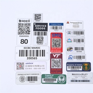 Tem nhãn kim loại mã vạch khắc laser tùy chỉnh bán buôn, tem nhãn mã số seri, nhãn dán in trên nhôm, nhãn tài sản - Product Image 6