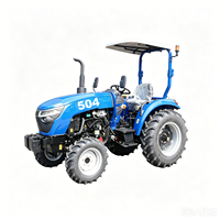Tracteur agricole hydraulique à quatre roues, mini 50 CV, norme Euro V, pour vignobles et exploitations agricoles
