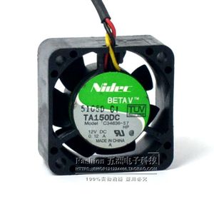 นิเด็ค เบต้า วี ทา 150 ดีซี 12V 0.12A 40x20 มม.พัดลมระบายความร้อนแบบลูกปืนคู่สำหรับเคสคอมพิวเตอร์ - Product Image 3